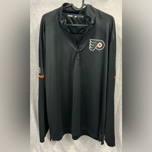 Philadelphia Flyers 1/4 zip pull over